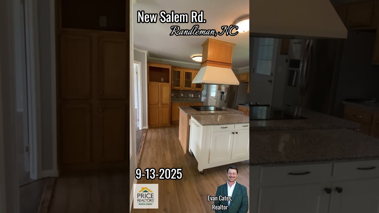1638 New Salem Rd | Country Home with Pond in Randleman NC | North Carolina Real Estate
