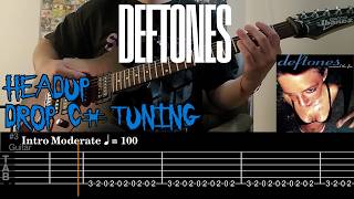 Headup - Deftones Guitar cover with TABS