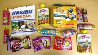 Minions Food & Drink [Gums Cookies Candy Puree] Part I