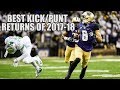 College Football Best Kick/Punt Returns of the 2017-18 Season ᴴᴰ