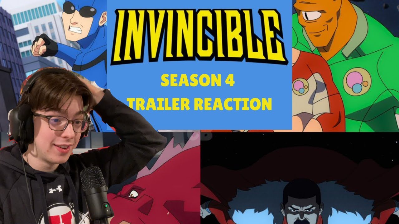 INVINCIBLE SEASON 4 TRAILER REACTION | The Multiverse Show