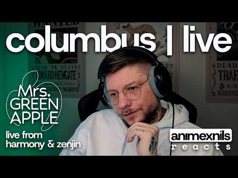 Mrs. GREEN APPLE – Columbus | Live from Harmony & Zenjin | First Time Reaction