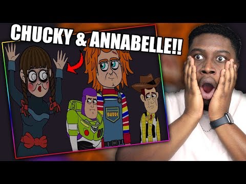 toys-vs-toys!-|-toy-story-4-w/-chucky-&-annabelle-reaction!