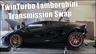 Twin Turbo Lamborghini Gallardo Transmission Swap by Rosten Drives 1,107 views 5 years ago 13 minutes, 22 seconds