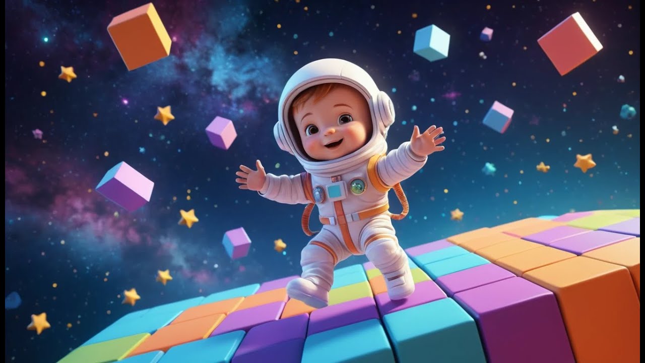Roblox Baby Astronaut Floated Away from t | Nursery Rhymes for Kids & Baby Songs