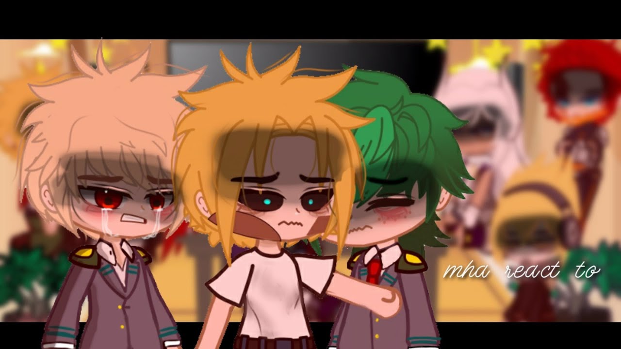 Pro heroes+class 1A react to angst || bakugo and deku angst || spoiler?