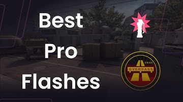 The Top 5 Pro Flashbangs on Overpass (and how to use them) 128 Tick