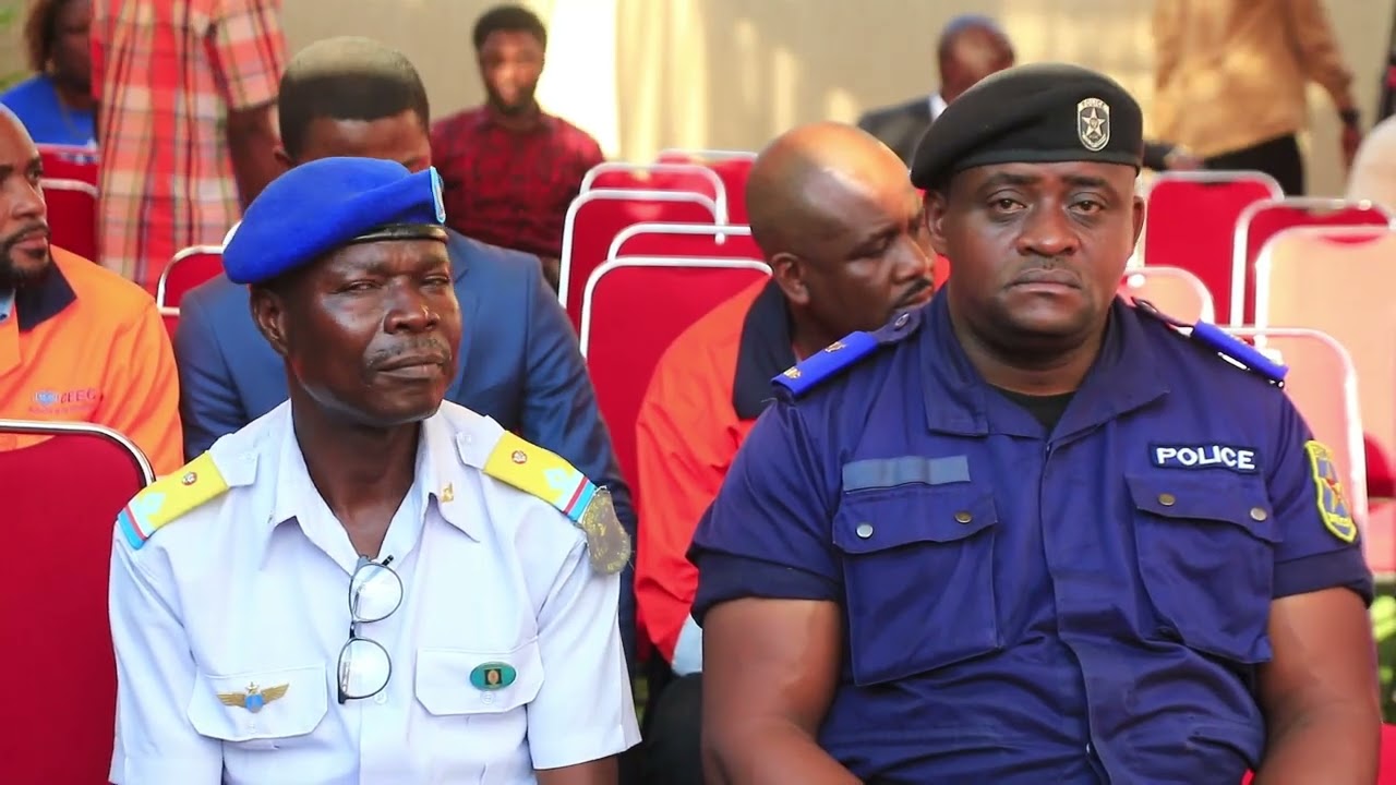 GOUVERNEUR A.I. DU HAUT-KATANGA MARTIN KAZEMBE SHULA  OUVERTURE DE GOLD TRADING SA A LUBUMBASHI 