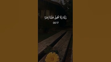 ( لَا يُكَلِّفُ اللَّهُ نَفْسًا إِلَّا وُسْعَهَا ) القارئ أحمد العجمي