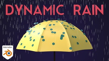 How to Create Rain Using Simulation Nodes (Blender 4.0)