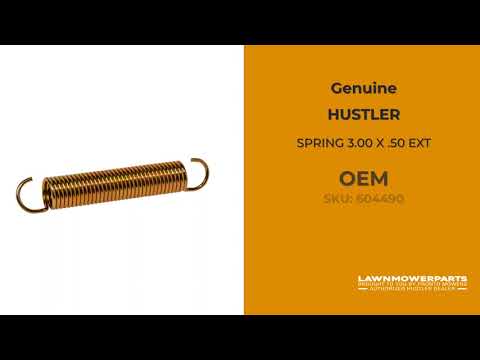 HUSTLER 604490 SPRING 3.00 X .50 EXT - Genuine Part