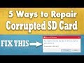 (5 Ways) How to Repair Corrupted Memory Card USB Drive and External Hard Disk