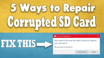 (5 Ways) How to Repair Corrupted Memory Card USB Drive and External Hard Disk