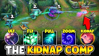 WE TURNED SKARNER INTO A LITERAL KIDNAPPER! (PULL THEM ACROSS THE MAP)