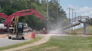 Little Rock police make arrest in connection with Markham Street pedestrian bridge crash
