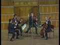 Borodin Quartet play Barber, Schubert, Debussy, Wolf, Gershwin, Shostakovich - video 1987