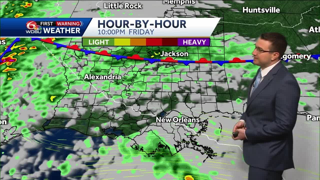 Showers Thursday & Tracking Rafael - YouTube