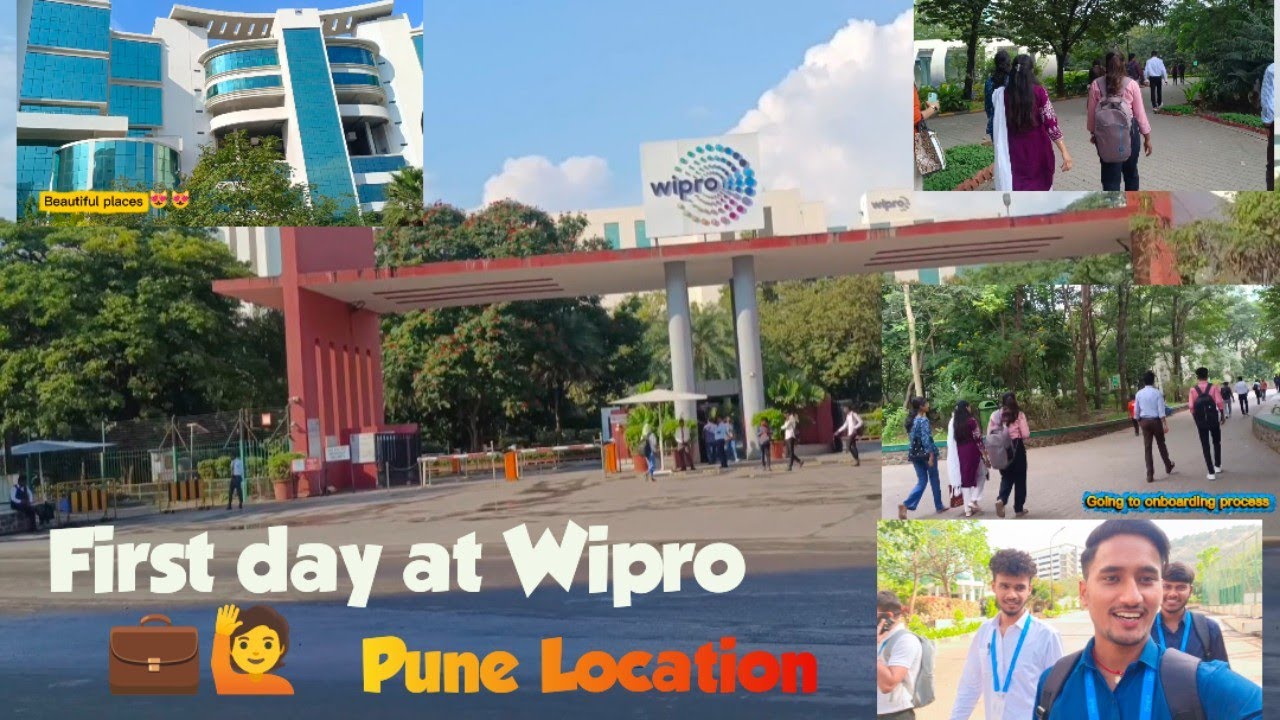 Wipro 🙋 Day 1 | 💼Office Tour + Onboarding Experience 🧑‍💻
