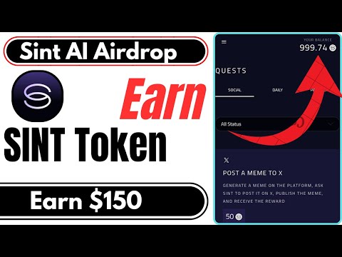 Sint AI Airdrop Live 🚀 Earn Free $SINT Points | Step-by-Step Guide