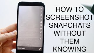 How To Screenshot Snapchat's Without Them Knowing! (2023) screenshot 5