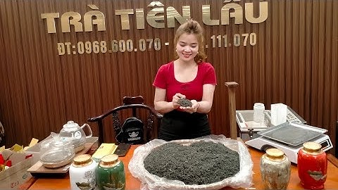 Đóng gói cận cảnh trà móc câu thượng hạng 59k