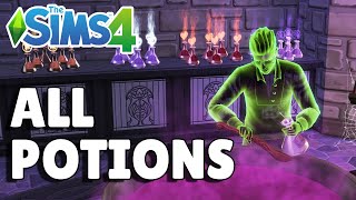 Every Potion Success And Backfire | The Sims 4 Alchemy Guide screenshot 5