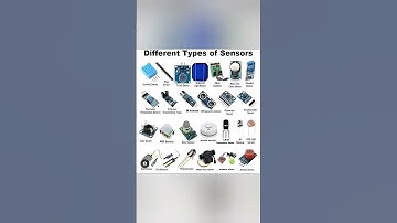 Various Types of Electronic Sensors Used in Embedded Systems and IoT Applications