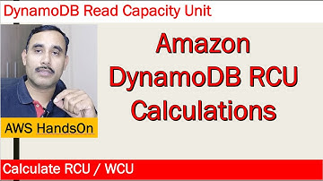 DynamoDB RCU Calculations