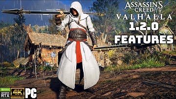 AC Valhalla 1.2.0 Features : FREE Godly Reward , Transmog & Downgrade Gear , New Skills & New Camera