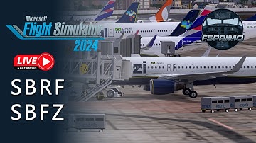 SBRF to SBFZ - FS2024 - Fenix A320 #msfs2024 #quest3 #virtualreality #vr