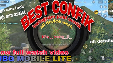 full hecker gameplay !! all confik user !! bye bye pubg lite 😔 !! deleted pubg lite 😔😔@GODMLYT