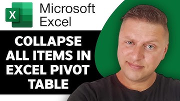 Alle items in een Excel-draaitabel samenvouwen | Excel-zelfstudie 2025
