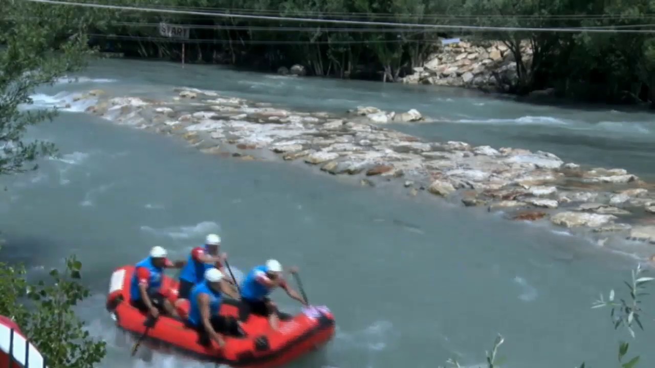 Sprint Rafting 2019 WRF Senior World Rafting Championships Tunceli / Sprint - YouTube