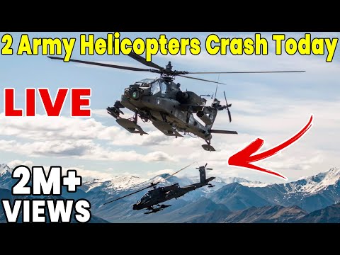 Two US Army Helicopters Crash LIVE Updates in Alaska on Training Flight