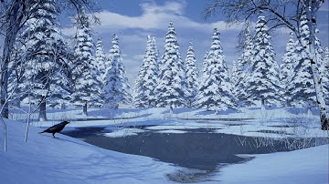 Unreal Speed level Winter Snow