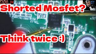 The Most Common Mistake in Laptop Repairs The shorted mosfet myth  Testing mosfets