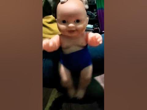 funny baby doll dance - YouTube