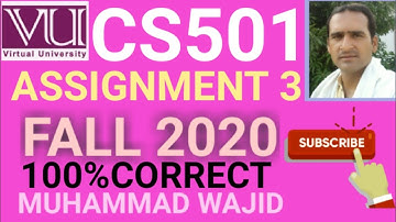 cs501 assignment 3 solution fall 2020 | cs501 assignment 3 solution 2021