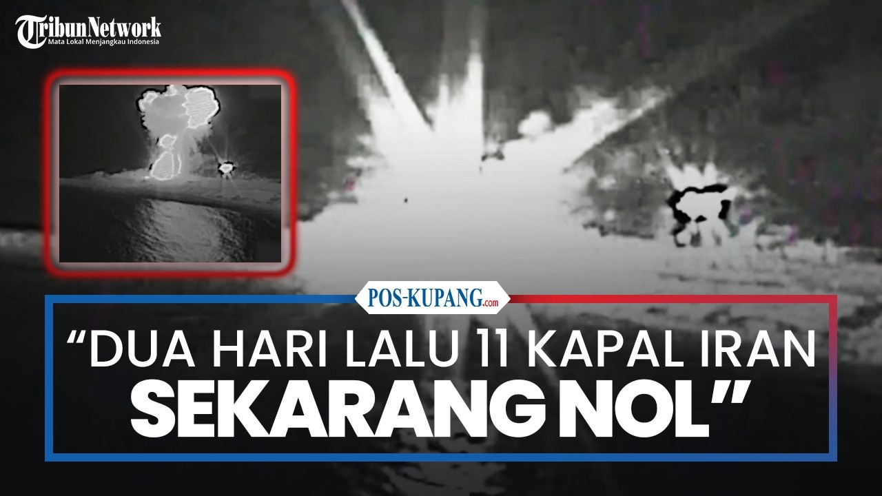 AS Klaim Hancurkan Armada Angkatan LAut Iran di Teluk Oman