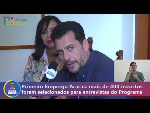 Primeiro Emprego Araras: mais de 400 inscritos foram selecionados para entrevistas do Programa