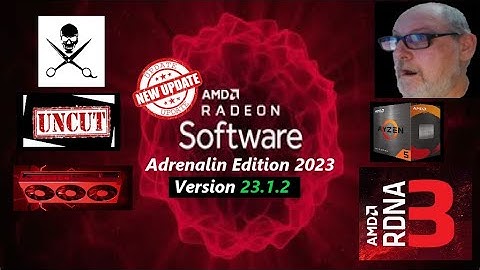New Update!!  The Amd Adrenalin 23.1.2      #amd