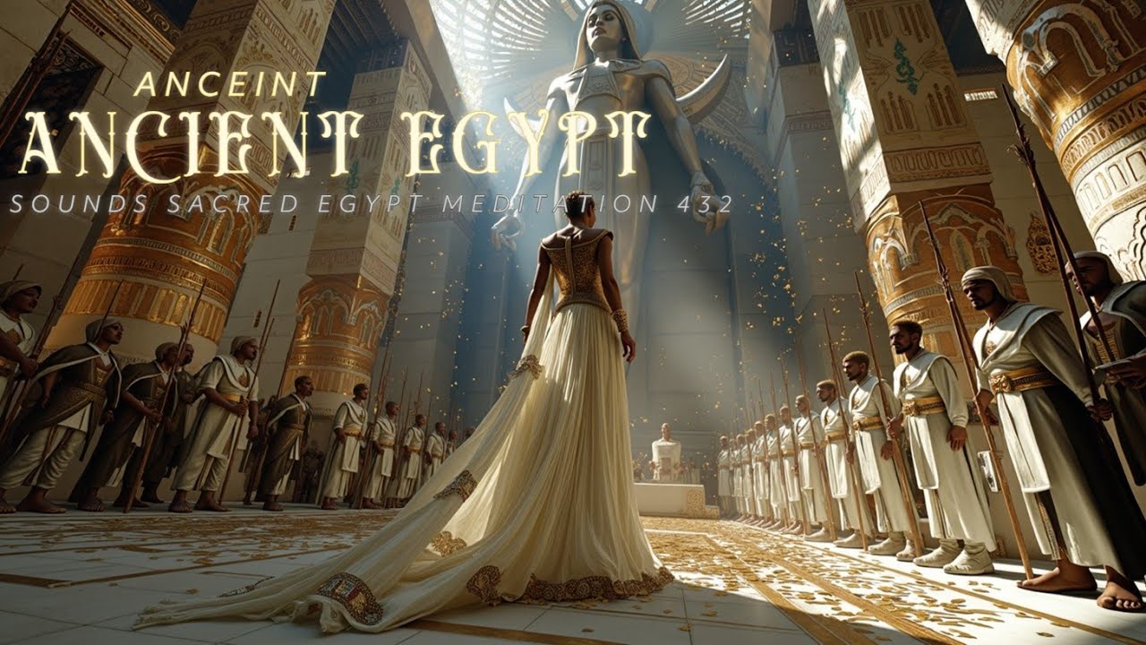 432 Hz Ancient Egyptian Meditation Music ~ Sacred Temple Sounds for ...