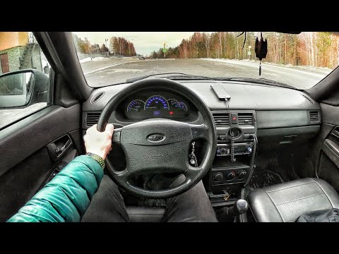 2008 LADA Priora 1.6 MT - POV TEST DRIVE