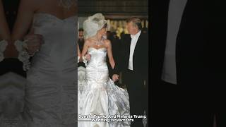 Donald & Melania Trump’s Wedding Highlights! 💍😍👰🤵✨ #shorts #trump #usa #viral