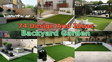 74 Small Backyard Garden Design 2019
