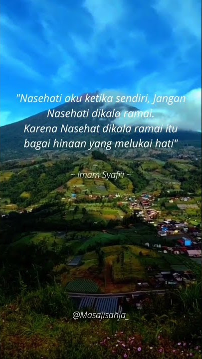 Semoga Bermanfaat 😇|| Status Wa || Viral 2022 ||25-10-22|| #shorts #status #imamsyafii #quotesislami