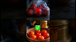 Tamatar Hafton Tak Fresh Kaise Rakhein? 5 Kitchen Tricks 🍅 #shorts