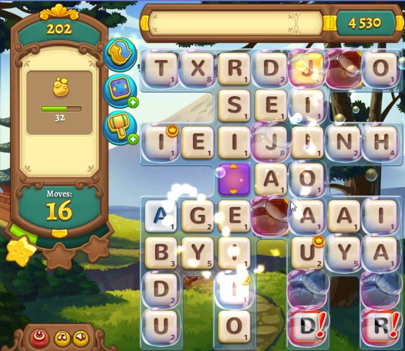 AlphaBetty Saga level 202 ENGLISH 😈