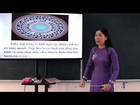 Video Trống đồng Đông Sơn - Lớp 4 (Cô Nhiên) - YouTube