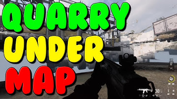 😮😮INSANE NEW QUARRY GLITCH SPOT UNDER THE MAP GLITCH MW3 GLITCHES 😮😮